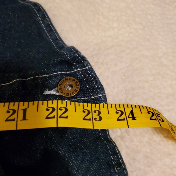 Men's Dickie Bib Overalls. Size XL. Dark denim. In good condition - Picture 5 of 8